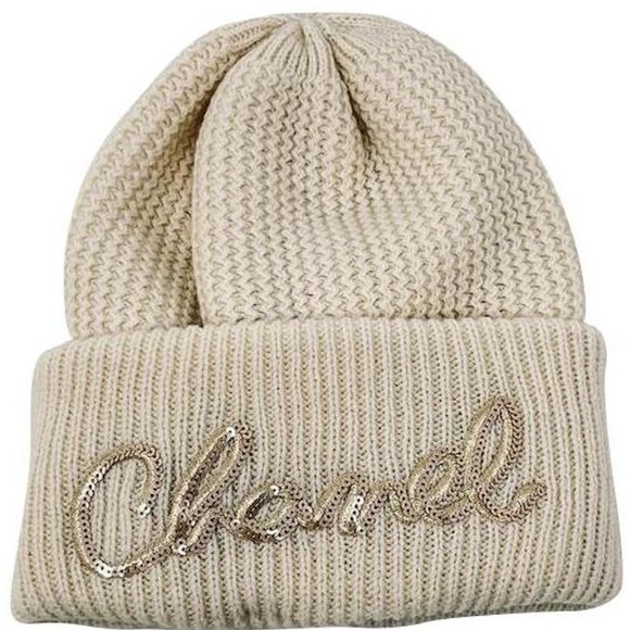 Chanel Cashmere Beanie - Picture 1 of 9